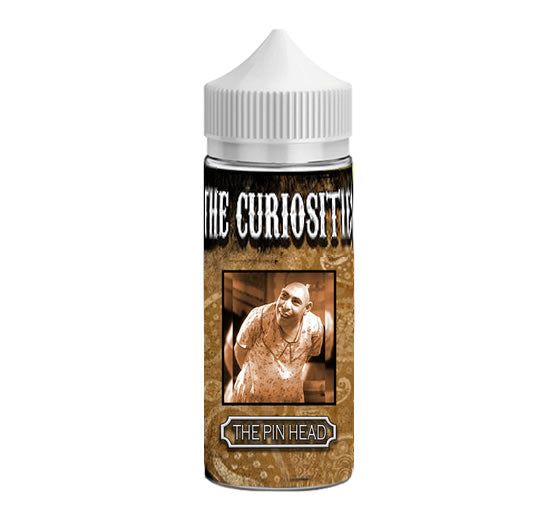 THE PIN HEAD E LIQUID BY THE CURIOSITIES 100ML 70VG