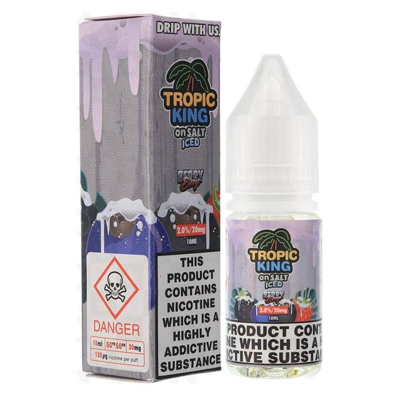 BERRY BREEZE ICED NICOTINE SALT E-LIQUID BY TROPIC KING ON SALT - Eliquids Outlet