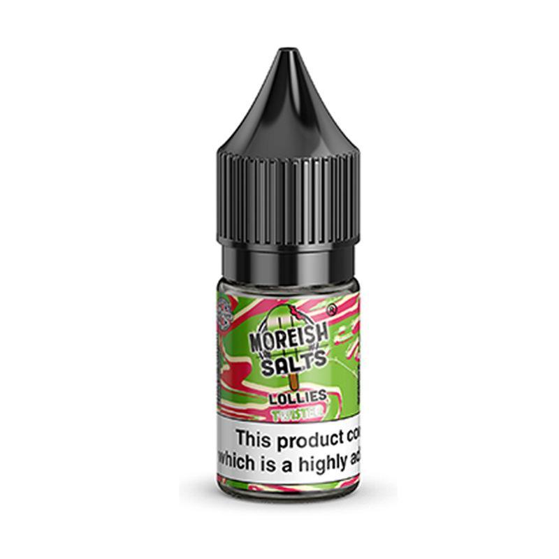 TWISTER LOLLIES NICOTINE SALT E-LIQUID BY MOREISH SALTS - Eliquids Outlet