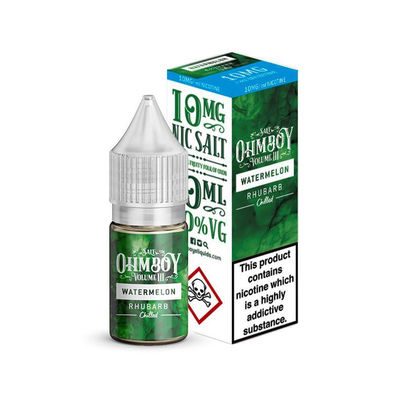 WATERMELON NICOTINE SALT E-LIQUID BY OHM BOY VOLUME III - Eliquids Outlet