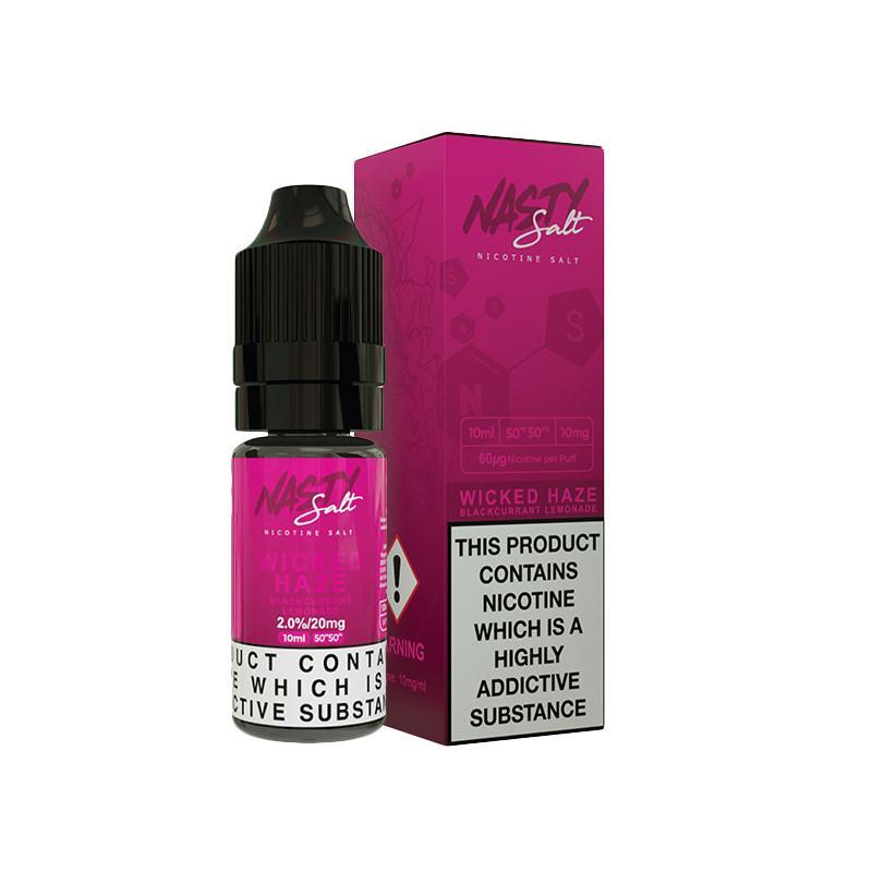 WICKED HAZE NICOTINE SALT E-LIQUID BY NASTY SALT - Eliquids Outlet