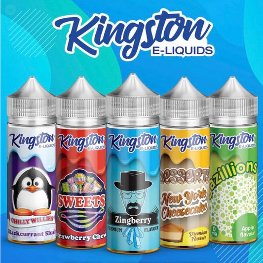 Satisfy Your Vaping Cravings with Kingston E Liquid's 100ml Flavours