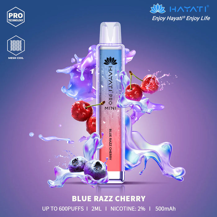 BLUE RAZZ CHERRY HAYATI PRO MINI