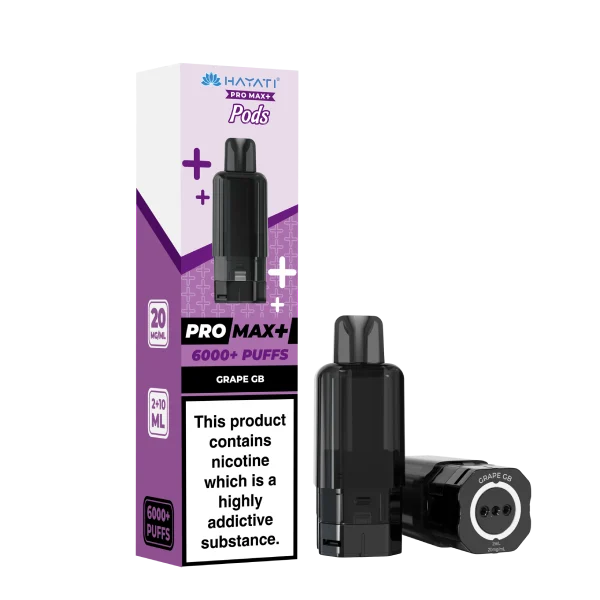 Hayati Pro Max 6000+ Refill Pods Grape GB
