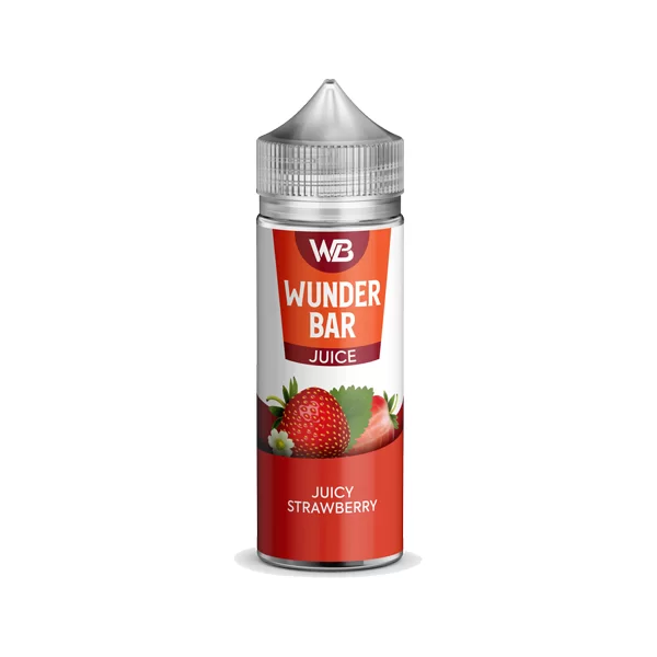 SWEET STRAWBERRY E LIQUID WUNDER BAR JUICE BY KINGSTON 100ML 50VG