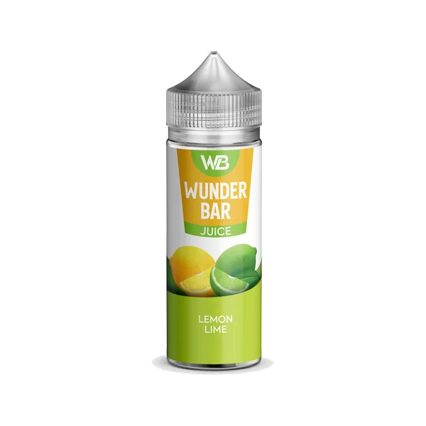 LEMON LIME E LIQUID WUNDER BAR JUICE BY KINGSTON 100ML 50VG