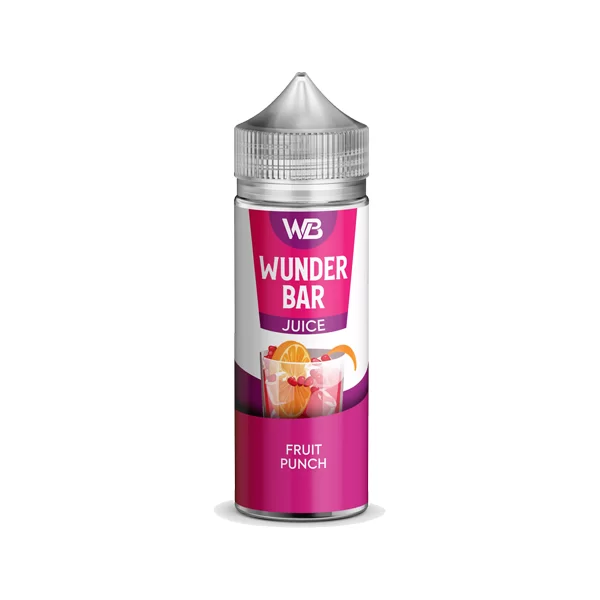 FRUIT PUNCH E LIQUID WUNDER BAR JUICE BY KINGSTON 100ML 50VG