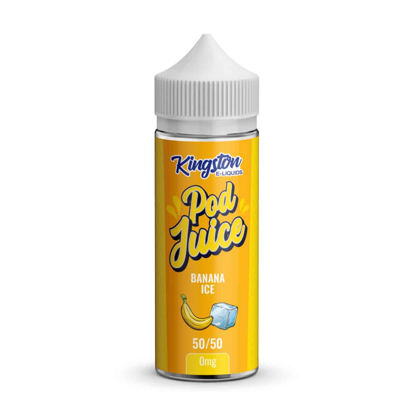 BANANA ICE E LIQUID POD JUICE BY KINGSTON 100ML 50VG