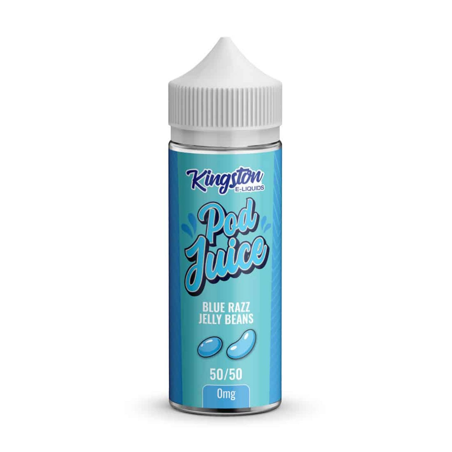 BLUE RAZZ JELLY BEANS E LIQUID POD JUICE BY KINGSTON 100ML 50VG
