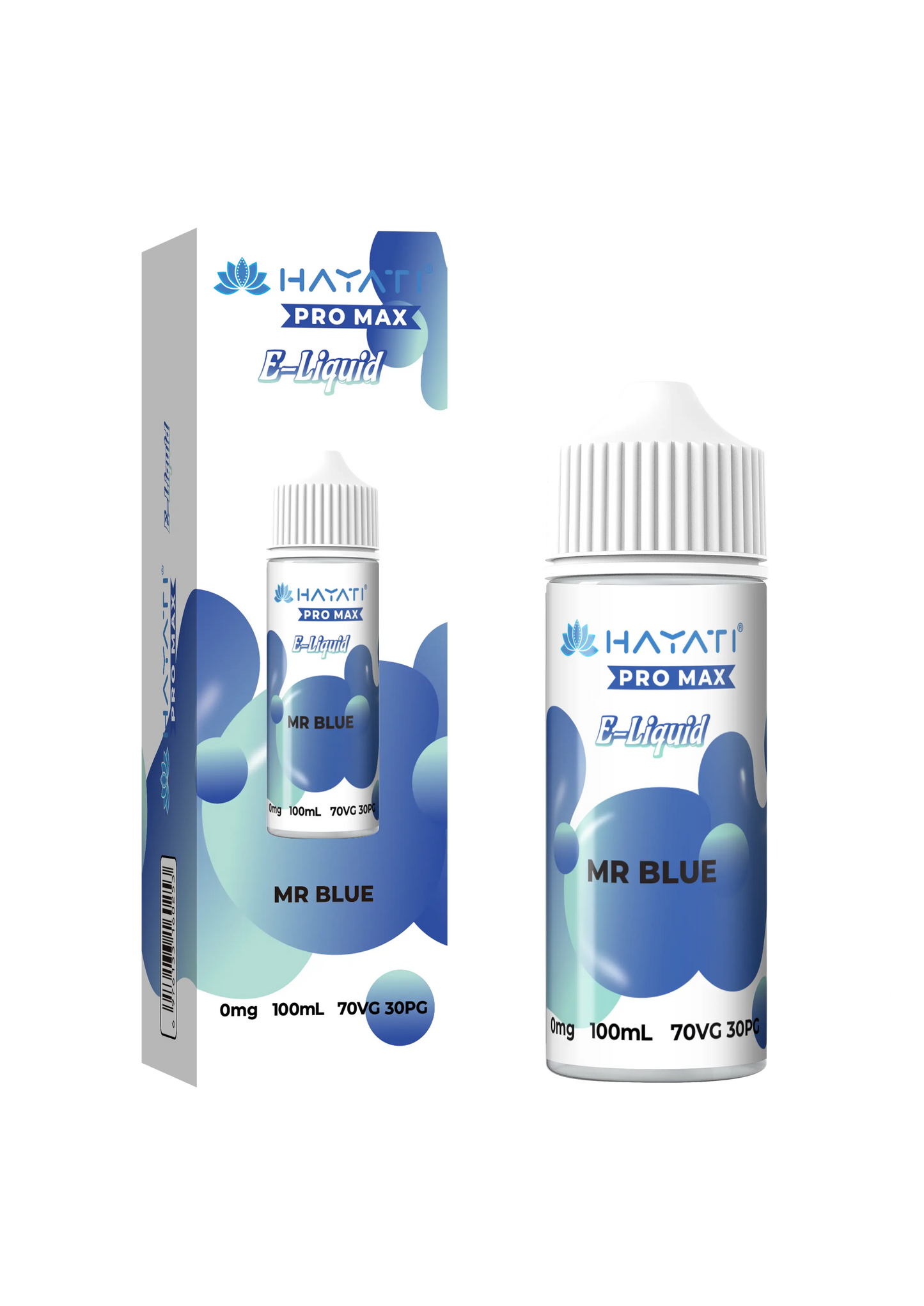 MR BLUE BY HAYATI PRO MAX E LIQUID 100ML 70VG