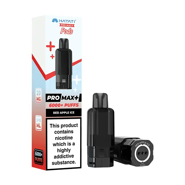 Hayati Pro Max 6000+ Refill Pods Red Apple Ice