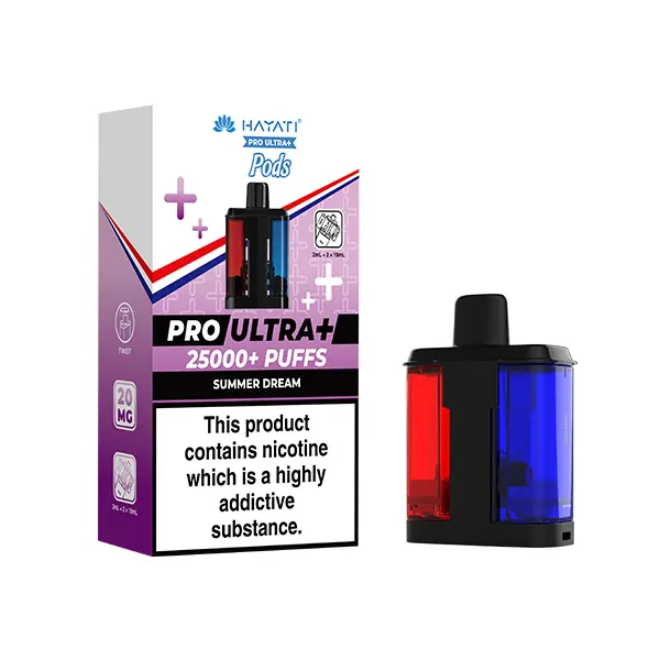 Hayati Pro Ultra Plus 25000+ Refills Pods Summer Dream