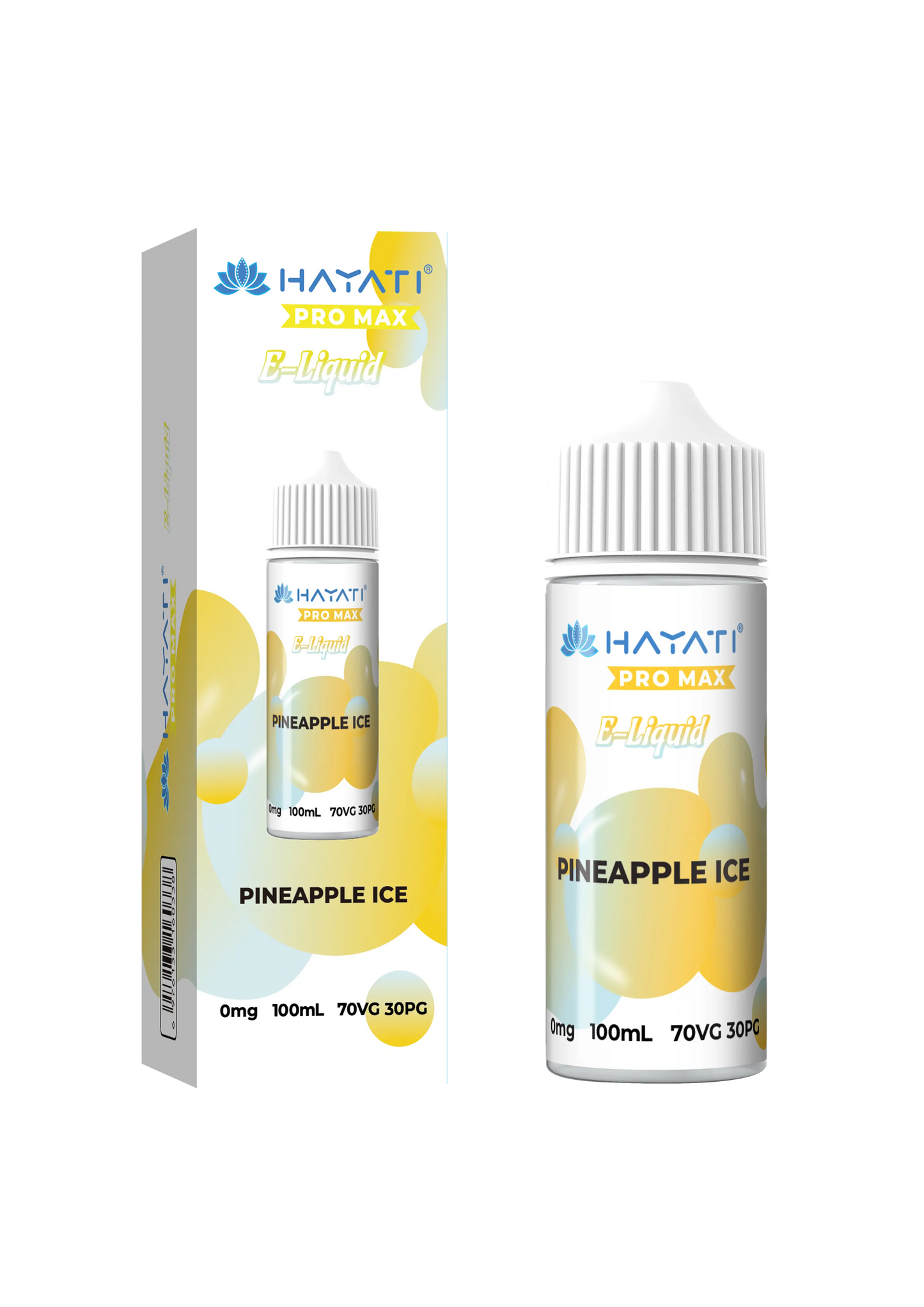 PINEAPPLE ICE BY HAYATI PRO MAX E LIQUID 100ML 70VG