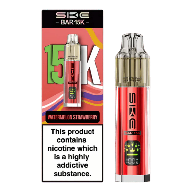 SKE BAR 15K WATERMELON STRAWBERRY PREFILLED POD KIT