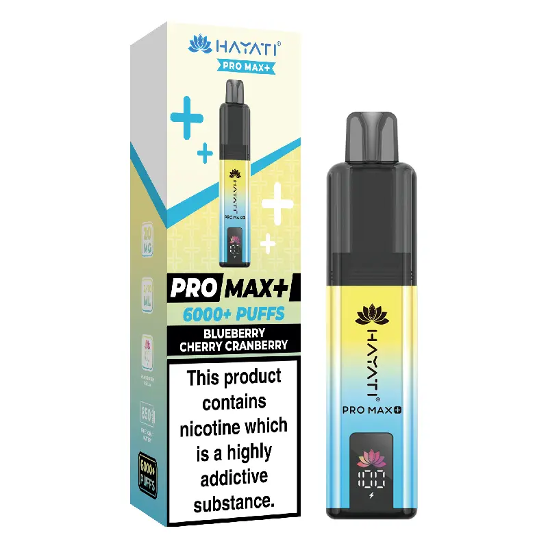 Hayati Pro Max 6000+ Blueberry Cherry Cranberry