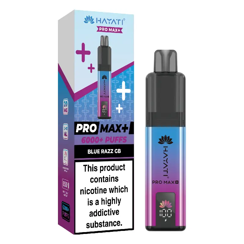Hayati Pro Max 6000+ Blue Razz Gummy Bear