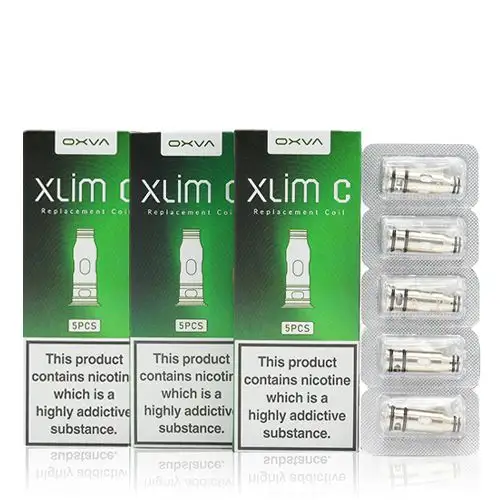 OXVA XLIM C REPLACEMENT MTL COILS - 5 PACK - 0.6 / 0.8 / 1.2 OHM