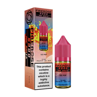 ICE POP NICOTINE SALT E-LIQUID BY FIREROSE 5000