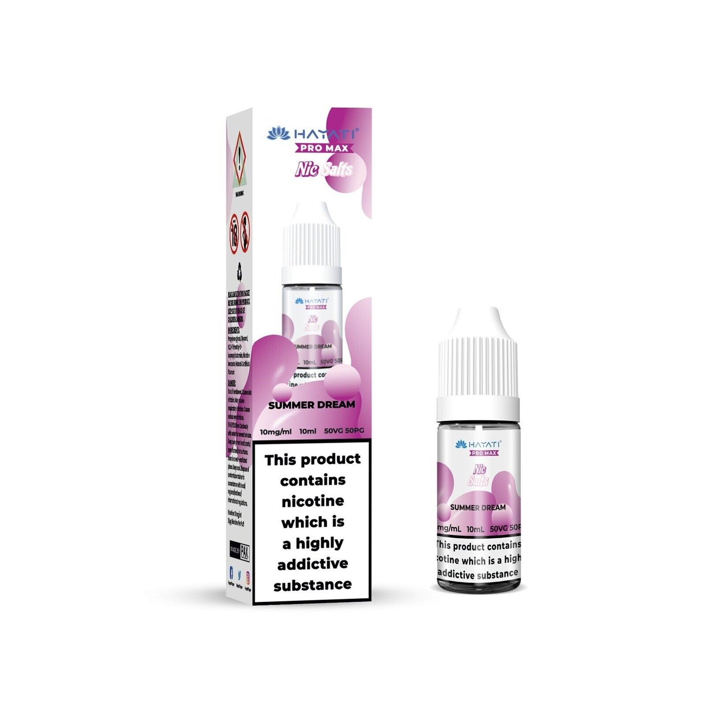 SUMMER DREAM NICOTINE SALT E-LIQUID BY CRYSTAL PRO MAX