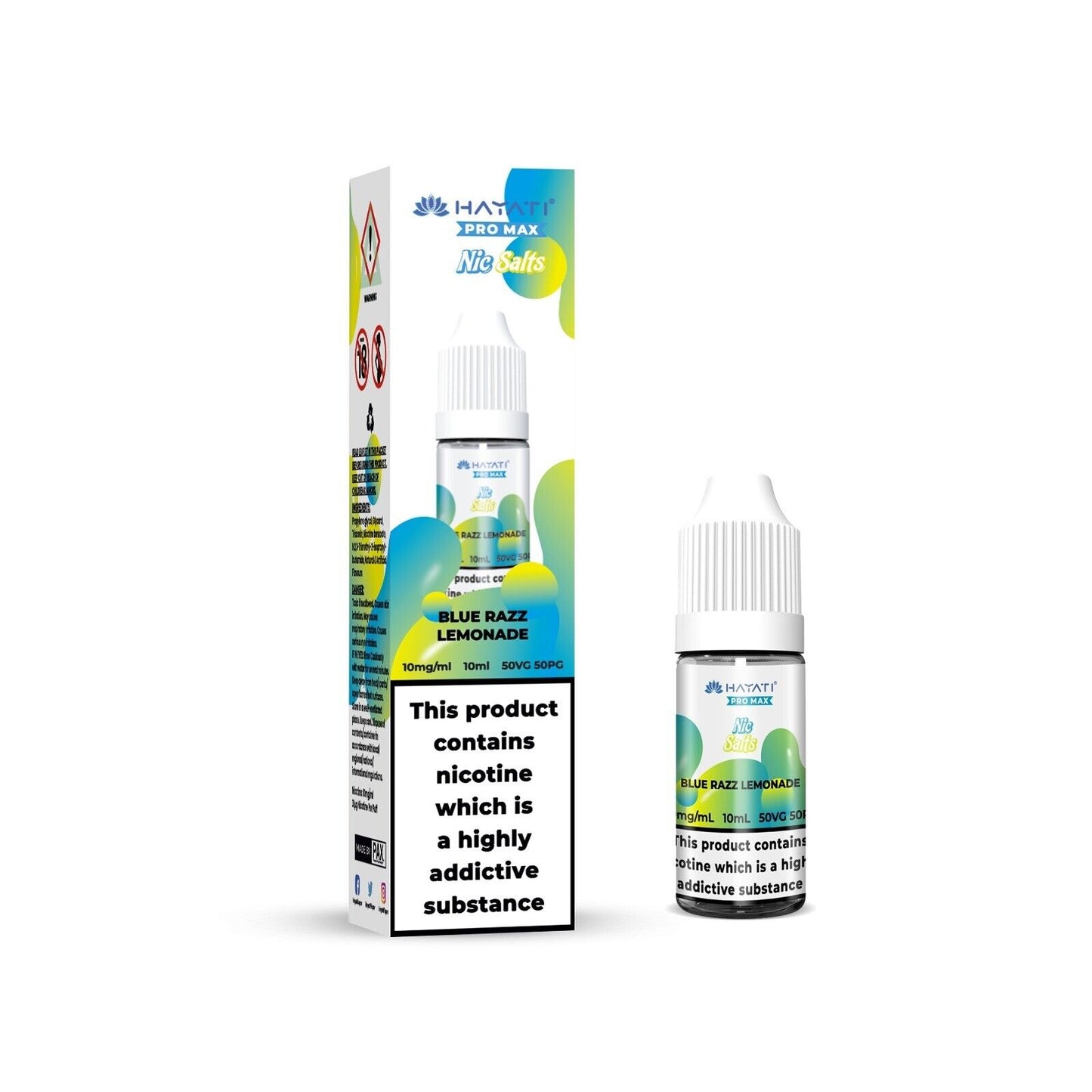 BLUE RAZZ LEMONADE NICOTINE SALT E-LIQUID BY CRYSTAL PRO MAX