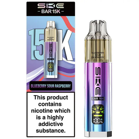 SKE BAR 15K BLUEBERRY SOUR RASPBERRY PREFILLED POD KIT