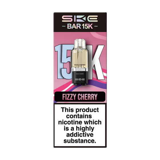 SKE BAR 15K FIZZY CHERRY PREFILLED REFILL PODS