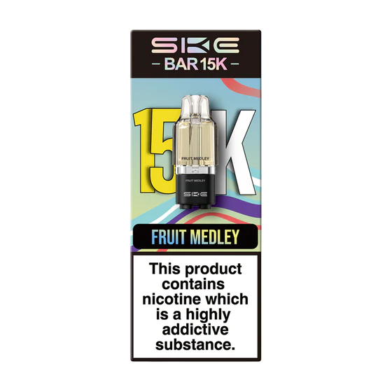 SKE BAR 15K FRUIT MEDLEY PREFILLED REFILL PODS
