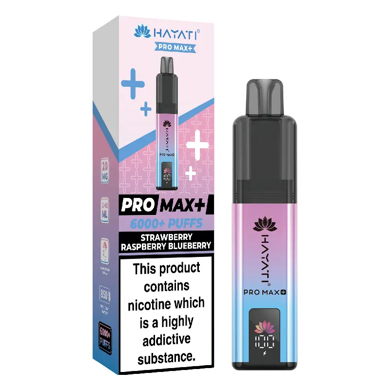 Hayati Pro Max 6000+ Strawberry Raspberry Blueberry