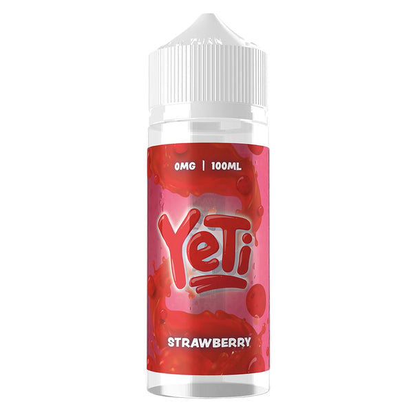 DEFROSTED STRAWBERRY E-LIQUID BY YETI 100ML 70VG