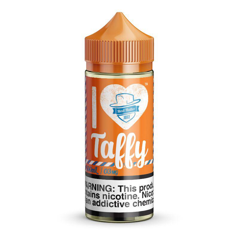 I LOVE TAFFY E LIQUID BY MAD HATTER 80ML 70VG - Eliquids Outlet