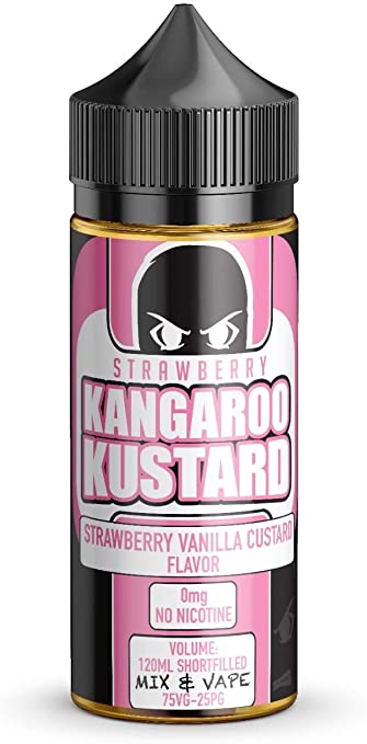 STRAWBERRY KANGAROO KUSTARD E LIQUID BY CLOUD THIEVES 100ML 75VG