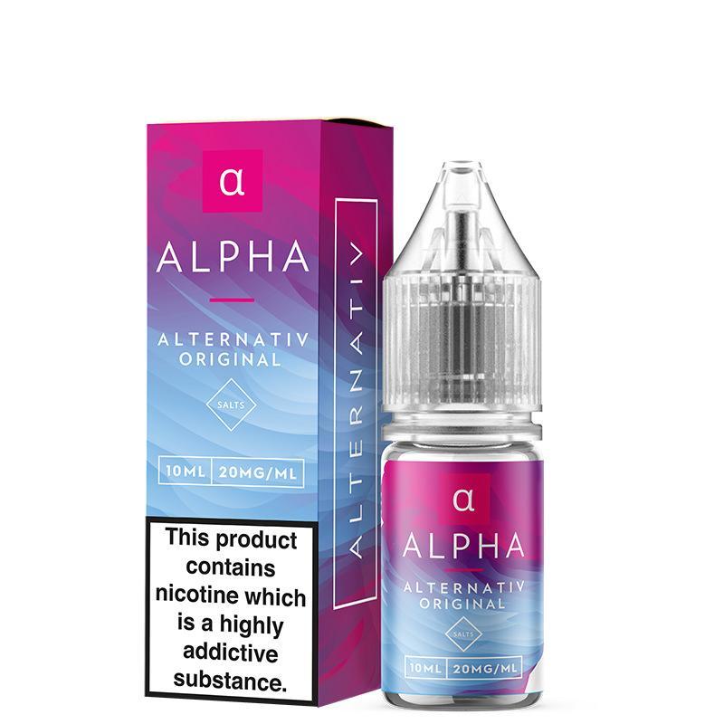 ALPHA NICOTINE SALT E-LIQUID BY ALTERNATIV - Eliquids Outlet