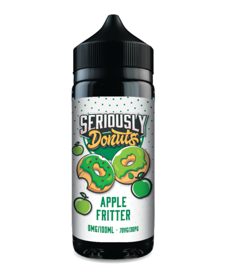 APPLE FRITTER E-LIQUID BY SERIOUSLY DONUTS / DOOZY VAPE CO 100ML 70VG