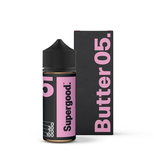 BUTTER 05.  E LIQUID BY SUPERGOOD 100ML 70VG - Eliquids Outlet