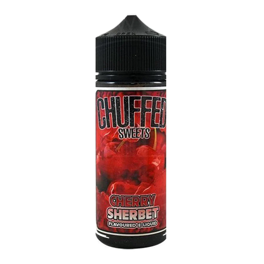 CHERRY-SHERBET-sweets-e-liquid-chuffed-100ml-vape-juice-70vg-shortfill-new-uk