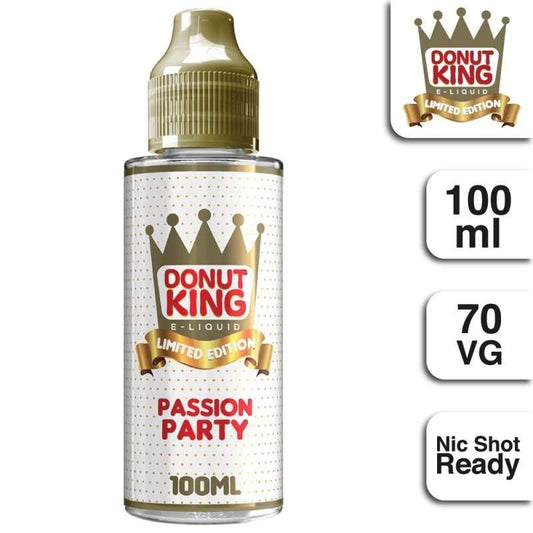 PASSION PARTY E LIQUID BY DONUT KING 100ML 70VG