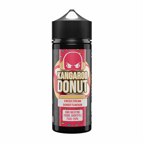 FRESH CREAM DONUT KANGAROO DONUT E LIQUID BY CLOUD THIEVES 100ML 75VG