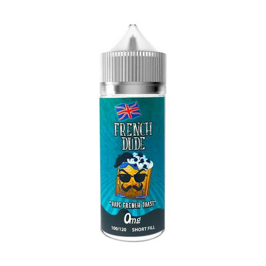 BLUEBERRY & CREAM FRENCH DUDE E LIQUID BY VAPE BREAKFAST CLASSIC 100ML 80VG - Eliquids Outlet