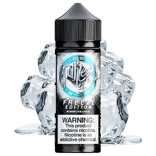 ICED OUT FREEZE EDITION E LIQUID BY RUTHLESS 100ML 70VG