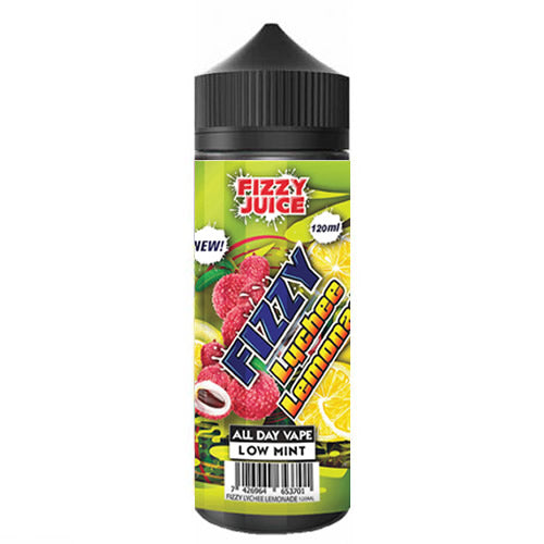 FIZZY LYCHEE LEMONADE E LIQUID BY FIZZY JUICE - MOHAWK & CO 100ML 70VG