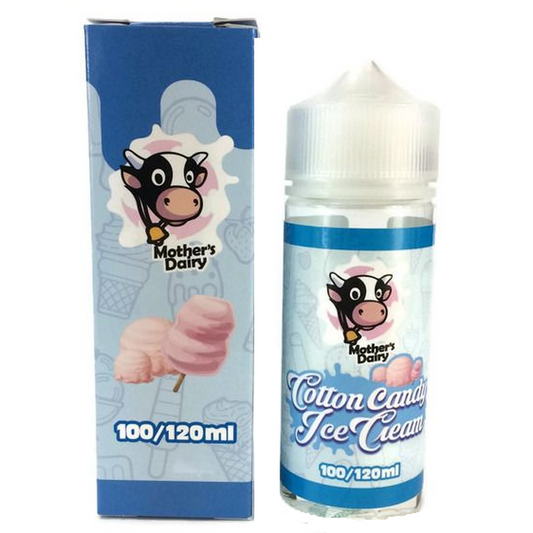 COTTON CANDY ICECREAM E LIQUID BY MOTHERS DAIRY 100ML 70VG