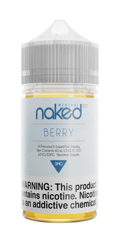 BERRY (FORMERLY VERY COOL) E LIQUID BY NAKED 100 - MENTHOL 50ML 70VG - Eliquids Outlet