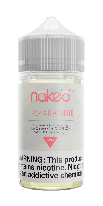 HAWAIIAN POG ICE E LIQUID BY NAKED 100 - ICE 50ML 70VG - Eliquids Outlet
