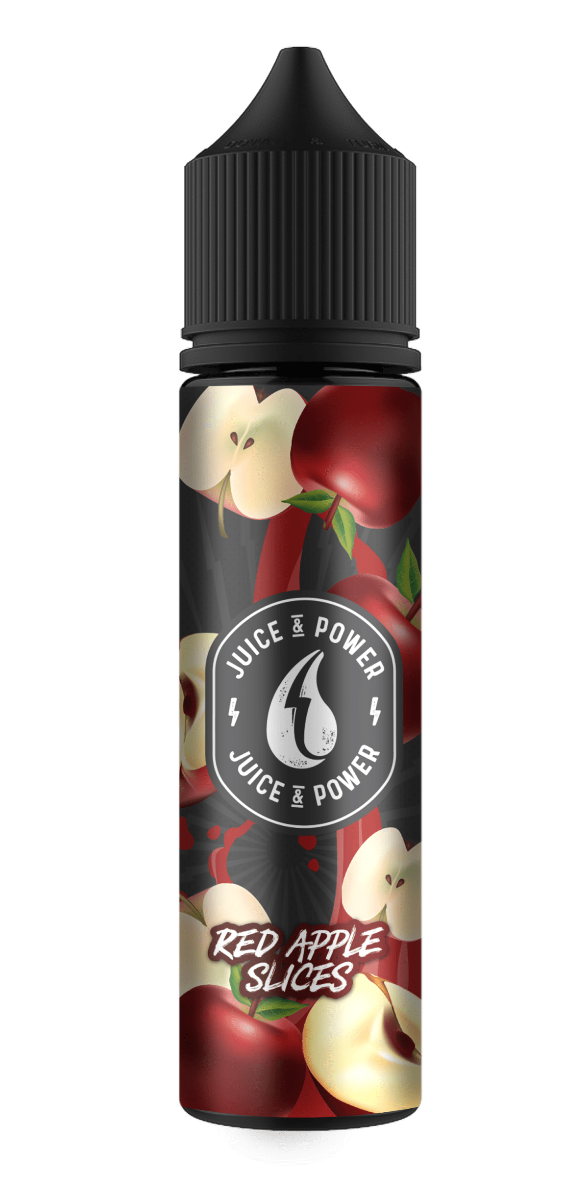 RED APPLE SLICES E LIQUID BY JUICE 'N' POWER 50ML 70VG - Eliquids Outlet