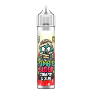 STRAWBERRY AND CREAM BY ZOMBIE BLOOD 50ML 100ML 50VG