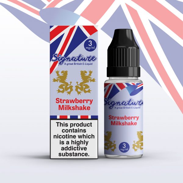 Signature-10ml-strawberry-milkshake-e-liquid-vape-juice-3mg-6mg-12mg-18mg-50vg-50pg-tpd-cheapest-uk