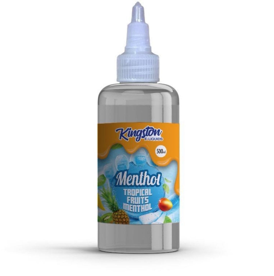 Tropical-fruits-Menthol-e-liquids-500ml-vape-juice-e-kingston-eliquidsoutlet-shortfill
