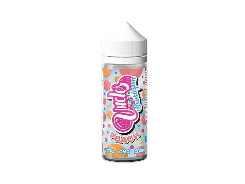 UNCLES-VAPE-CO-PEACH-BUBBLEGUM-100ML-E-LIQUID-VAPE-JUICE-SHORTFILL-NICOHIT-70VG-0MG-UK
