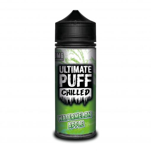WATERMELON APPLE E LIQUID BY ULTIMATE PUFF CHILLED 100ML 70VG