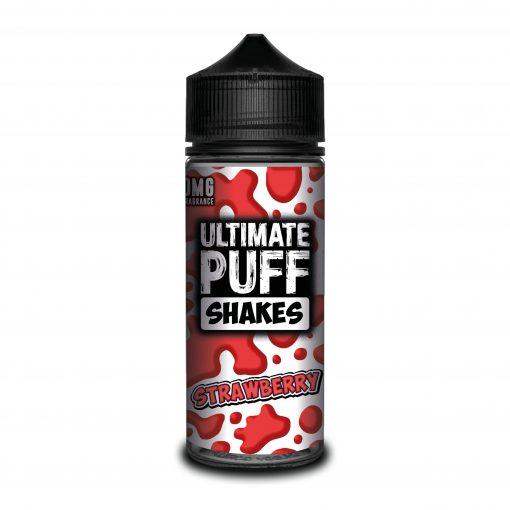 STRAWBERRY E LIQUID BY ULTIMATE PUFF SHAKES 100ML 70VG - Eliquids Outlet